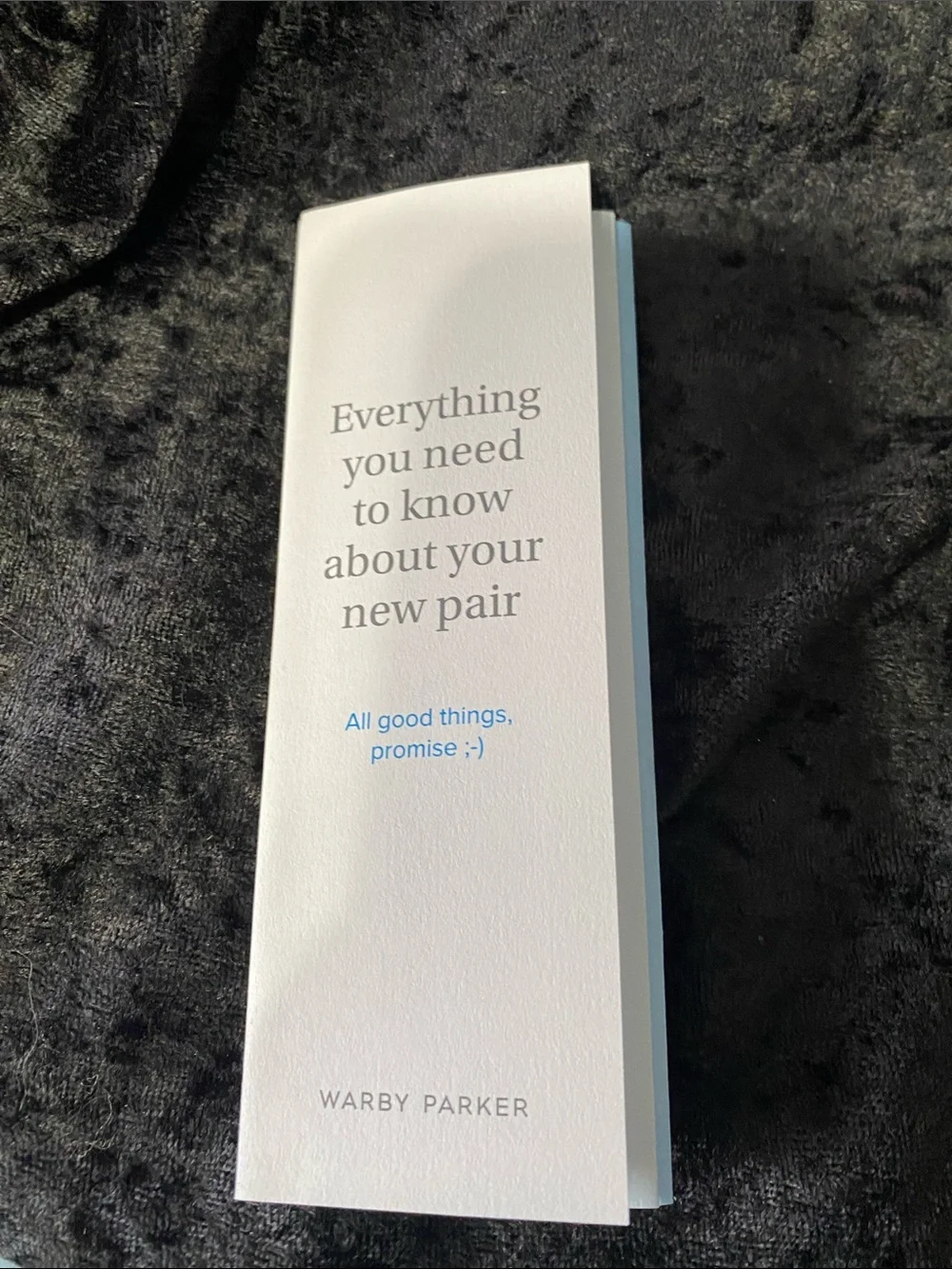 Warby Parker rigid protective